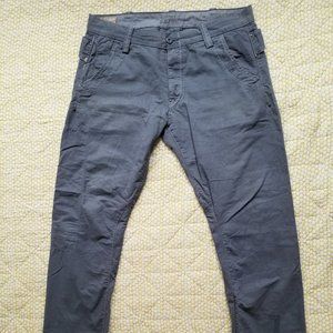 G-Star Dexter Chino Loose pants (Custom tapered) 36/32 Grey fabric
